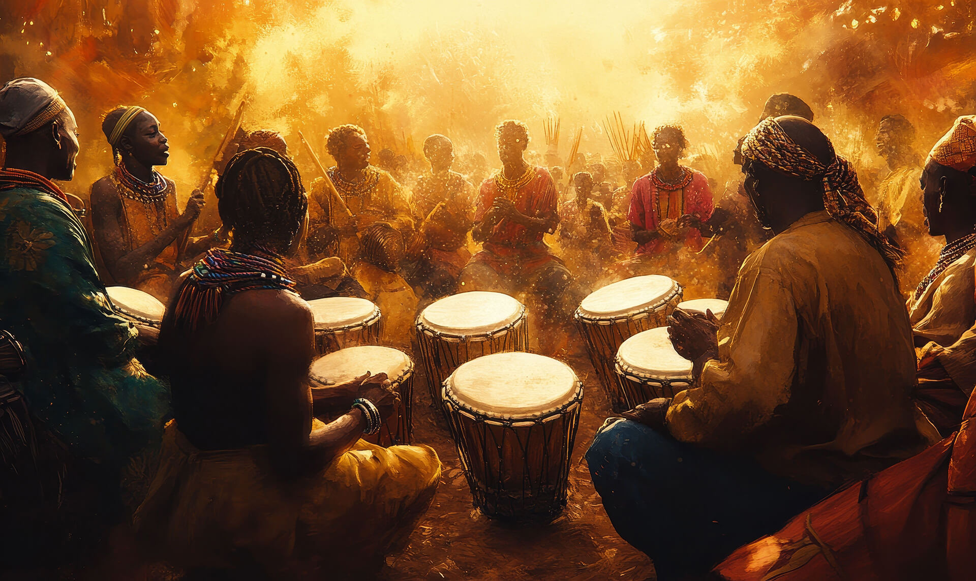 africans drums