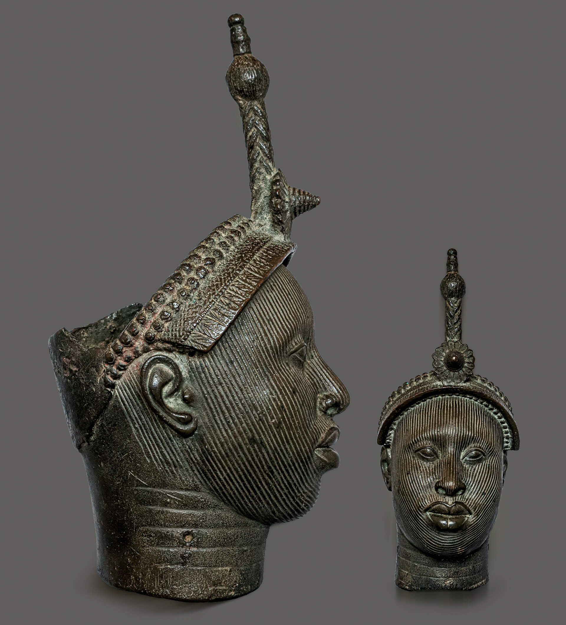 Ifè Bronze Memorial Head — 12 AD